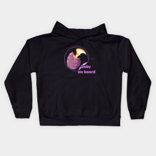 baby on board Kids Hoodie